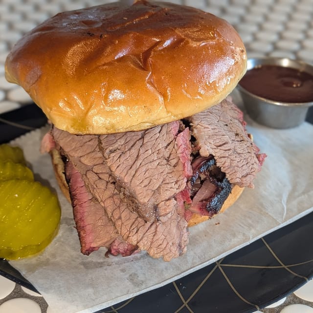 Brisket Sandwich.