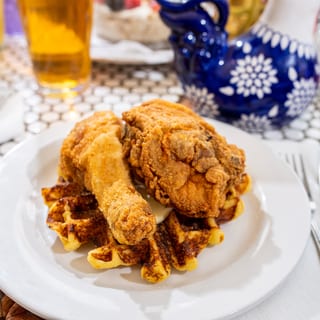 2pcs of Chicken Waffles