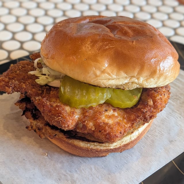 Famous Crazy Bird Sandwich.